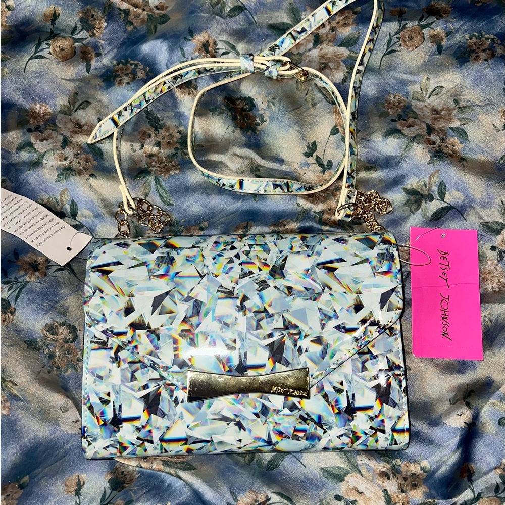 Betsey Johnson Iridescent Crossbody Bag